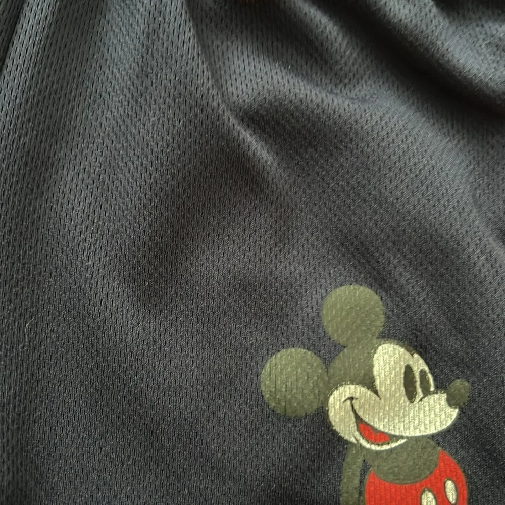 Boys Disney Parks Disney world navy blue Mickey Mouse athletic shorts‎ size xxs